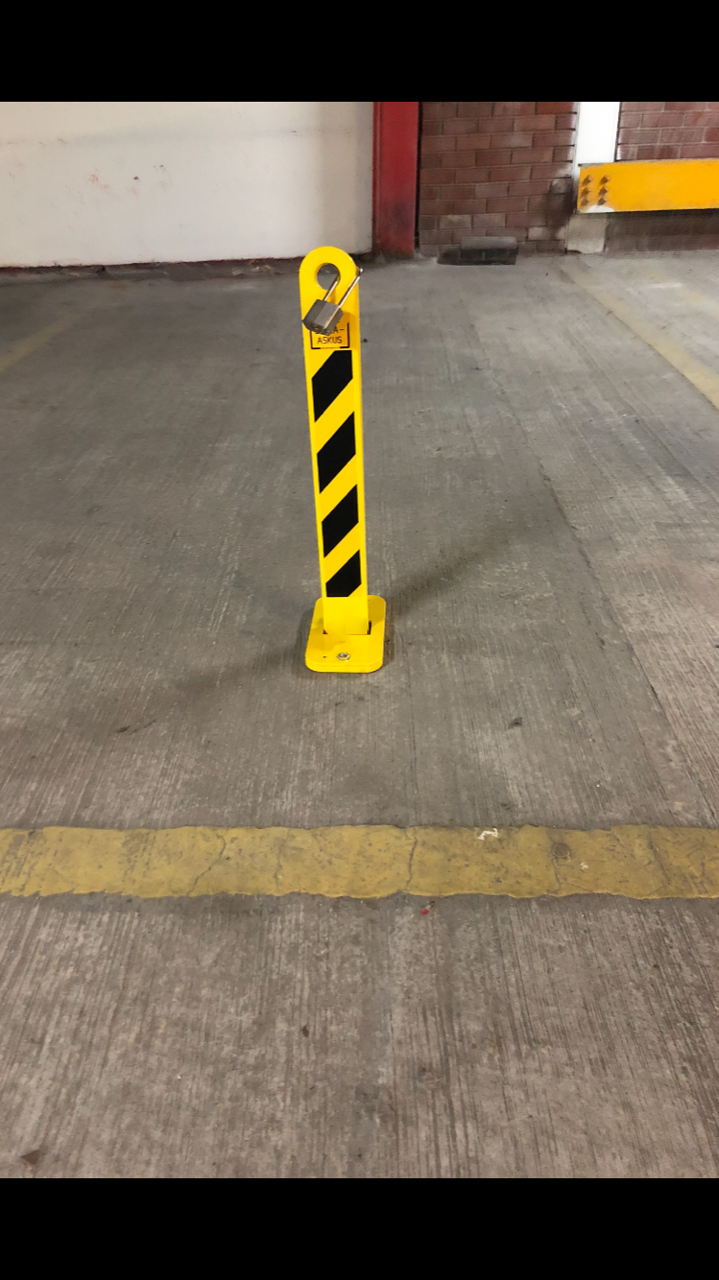 LOCK and BLOCK' PARKING POST & ACCESS DETERRENT £129.00 + vat FREE CARRIAGE